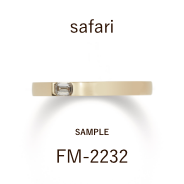 【サンプル】結婚指輪 / サファリ / FM-2232